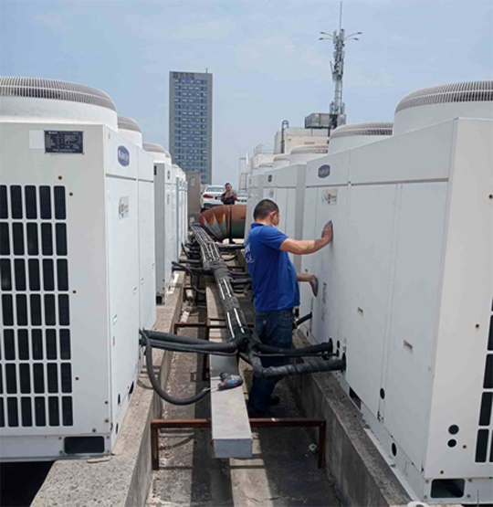 牡丹江中央空调制热和不制冷系统维修方法